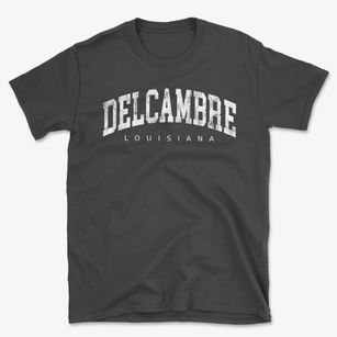 Delcambre Louisiana Urban Vibe Basic T-Shirt