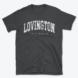 Lovington Illinois Urban Vibe Basic T-Shirt