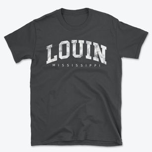 Louin Mississippi Urban Vibe Basic T-Shirt
