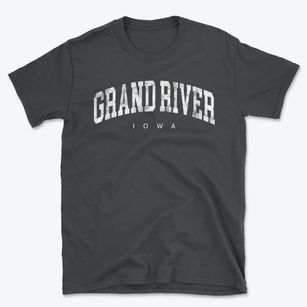Grand River Iowa Urban Vibe Basic T-Shirt