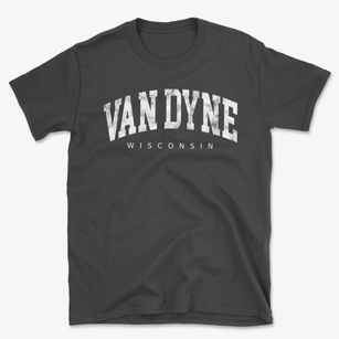 Van Dyne Wisconsin Urban Vibe Basic T-Shirt