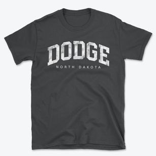 Dodge North Dakota Urban Vibe Basic T-Shirt