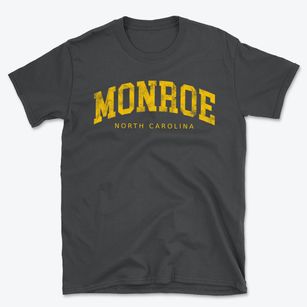 Monroe North Carolina Urban Vibe Basic T-Shirt