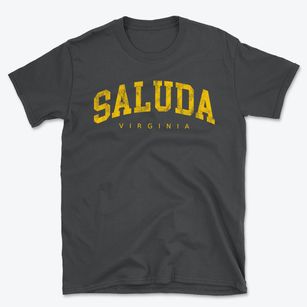 Saluda Virginia Urban Vibe Basic T-Shirt