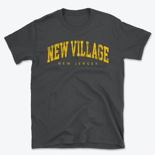 New Village New Jersey Urban Vibe Basic T-Shirt