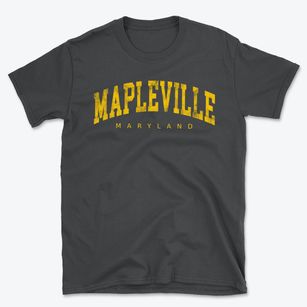 Mapleville Maryland Urban Vibe Basic T-Shirt