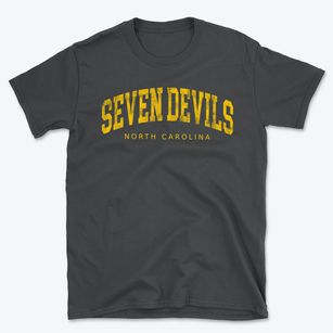 Seven Devils North Carolina Urban Vibe Basic T-Shirt