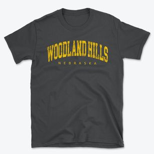 Woodland Hills Nebraska Urban Vibe Basic T-Shirt