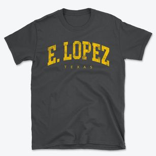 E. Lopez Texas Urban Vibe Basic T-Shirt