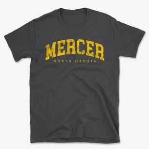 Mercer North Dakota Urban Vibe Basic T-Shirt