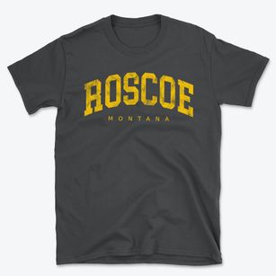 Roscoe Montana Urban Vibe Basic T-Shirt
