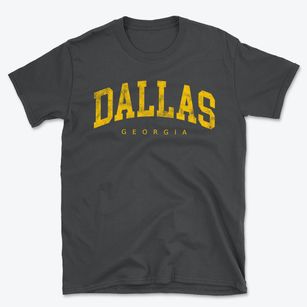 Dallas Georgia Urban Vibe Basic T-Shirt
