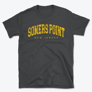 Somers Point New Jersey Urban Vibe Basic T-Shirt