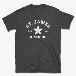 St. James Missouri Star Basic T-Shirt