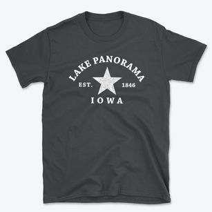 Lake Panorama Iowa Star Basic T-Shirt