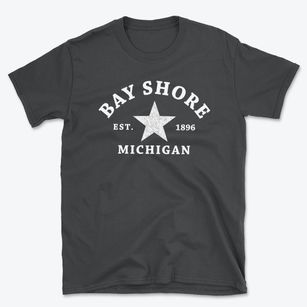 Bay Shore Michigan Star Basic T-Shirt