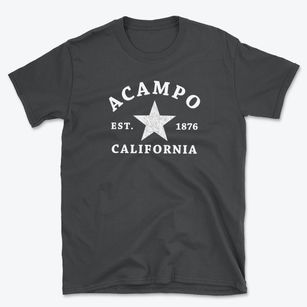 Acampo California Star Basic T-Shirt