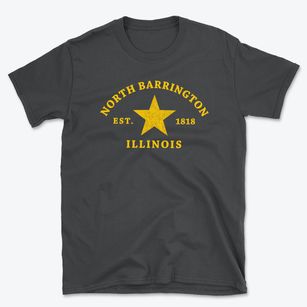 North Barrington Illinois Star Basic T-Shirt
