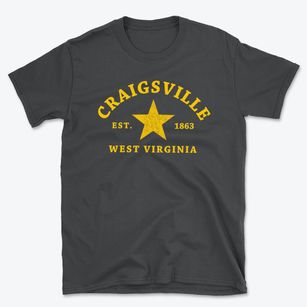 Craigsville West Virginia Star Basic T-Shirt