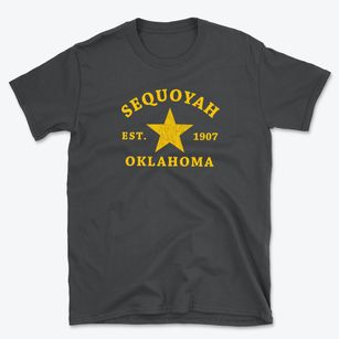 Sequoyah Oklahoma Star Basic T-Shirt