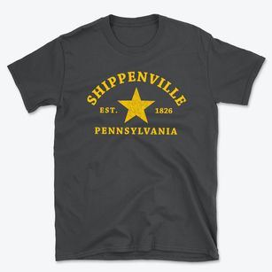 Shippenville Pennsylvania Star Basic T-Shirt