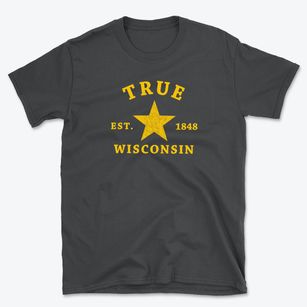 True Wisconsin Star Basic T-Shirt