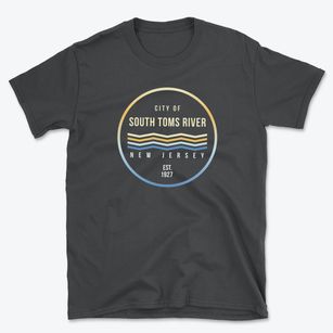 South Toms River New Jersey Color Fade Basic T-Shirt