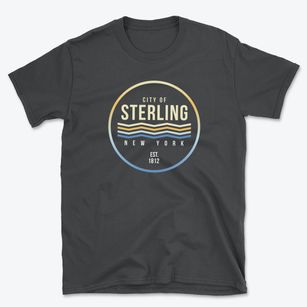 Sterling New York Color Fade Basic T-Shirt