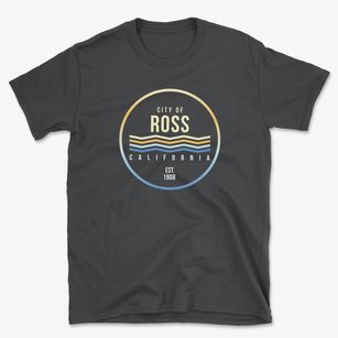 Ross California Color Fade Basic T-Shirt