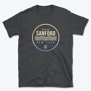 Sanford New York Color Fade Basic T-Shirt