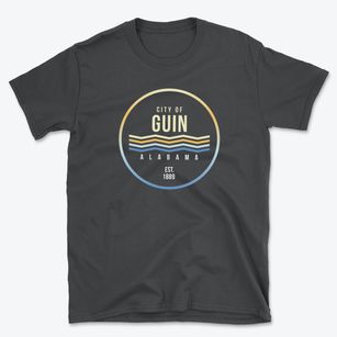 Guin Alabama Color Fade Basic T-Shirt