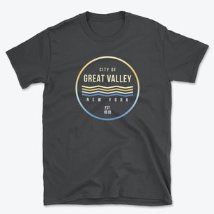 Great Valley New York Color Fade Basic T-Shirt