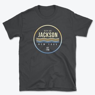 Jackson New York Color Fade Basic T-Shirt