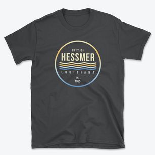 Hessmer Louisiana Color Fade Basic T-Shirt