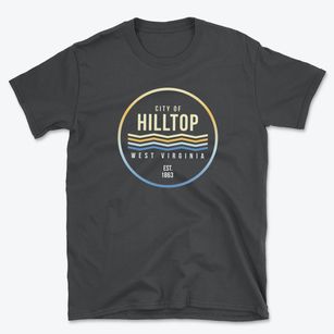 Hilltop West Virginia Color Fade Basic T-Shirt