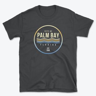 Palm Bay Florida Color Fade Basic T-Shirt