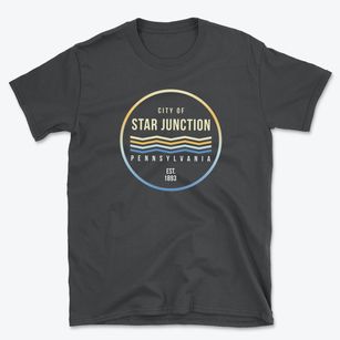 Star Junction Pennsylvania Color Fade Basic T-Shirt
