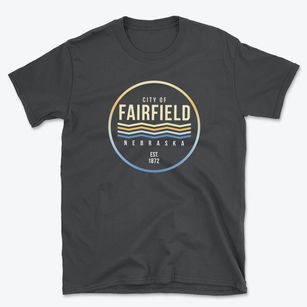 Fairfield Nebraska Color Fade Basic T-Shirt