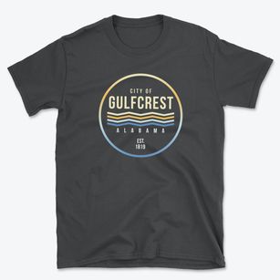 Gulfcrest Alabama Color Fade Basic T-Shirt
