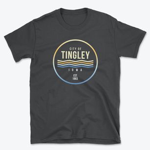 Tingley Iowa Color Fade Basic T-Shirt