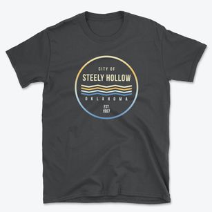 Steely Hollow Oklahoma Color Fade Basic T-Shirt