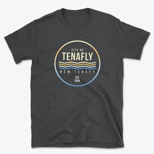 Tenafly New Jersey Color Fade Basic T-Shirt