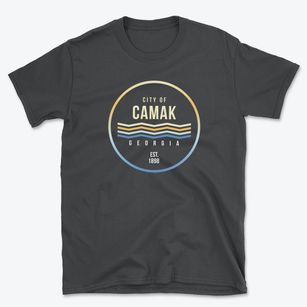 Camak Georgia Color Fade Basic T-Shirt