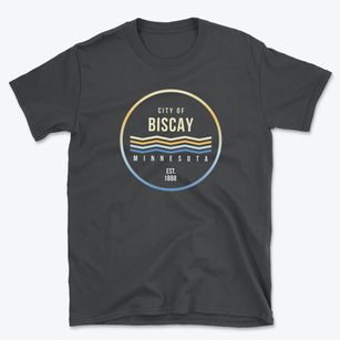 Biscay Minnesota Color Fade Basic T-Shirt