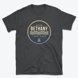 Bethany Indiana Color Fade Basic T-Shirt