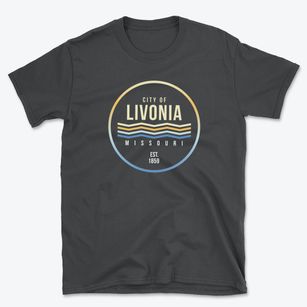 Livonia Missouri Color Fade Basic T-Shirt