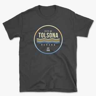 Tolsona Alaska Color Fade Basic T-Shirt
