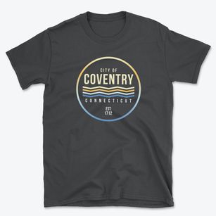 Coventry Connecticut Color Fade Basic T-Shirt