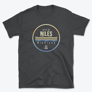 Niles Michigan Color Fade Basic T-Shirt