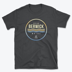 Berwick Maine Color Fade Basic T-Shirt